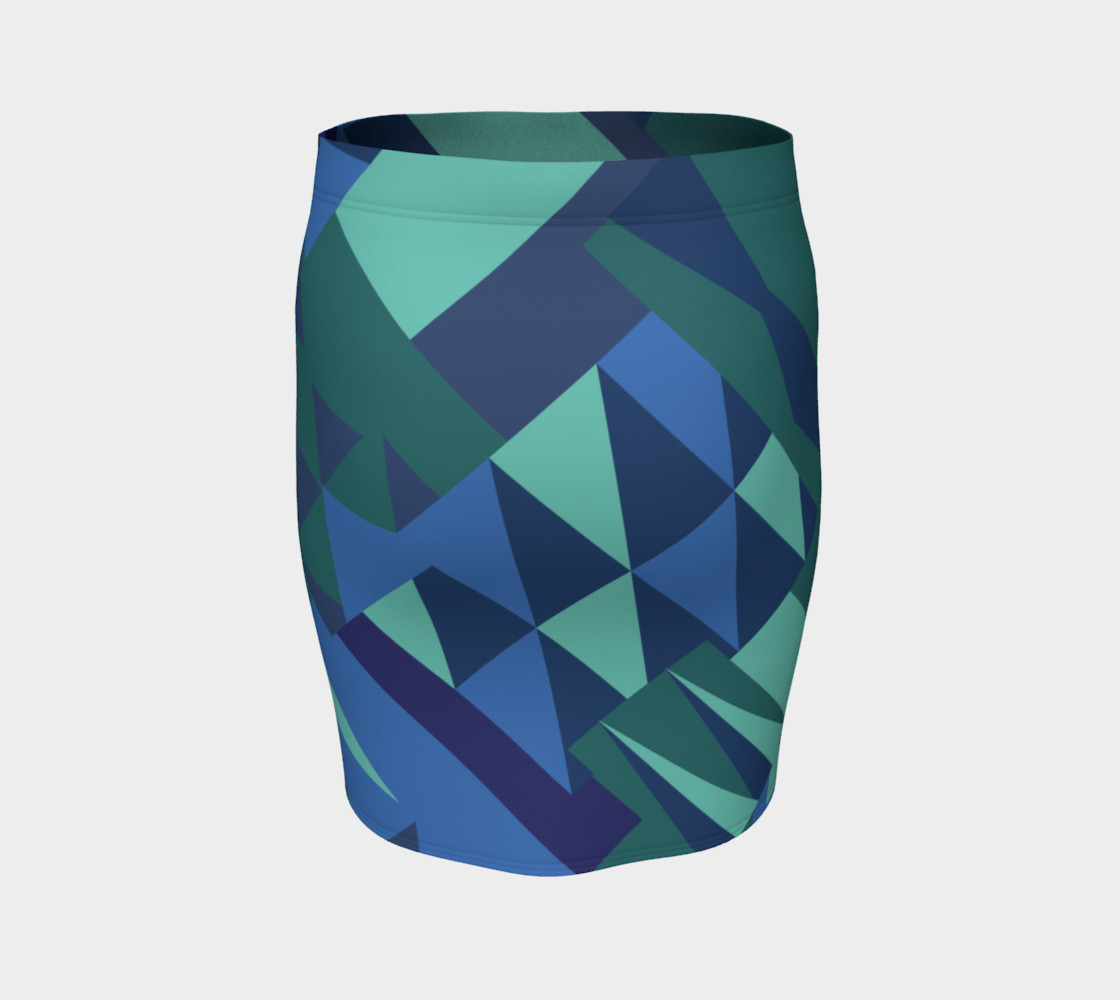 Erie Aqua Skirt preview #4