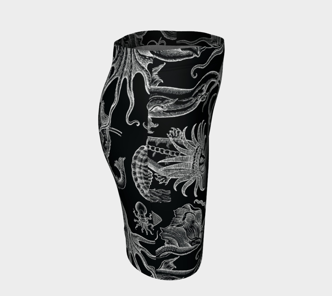 Vintage Horrors of the Deep - Fitted Skirt preview #3