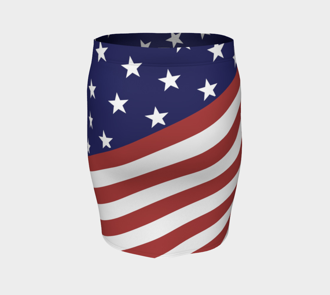 American Flag Fitted preview #4