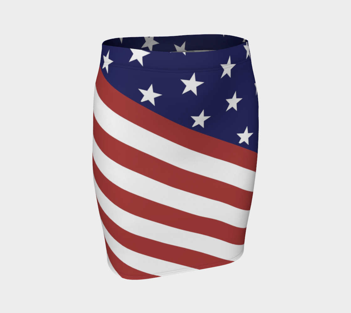 American Flag Fitted preview #1