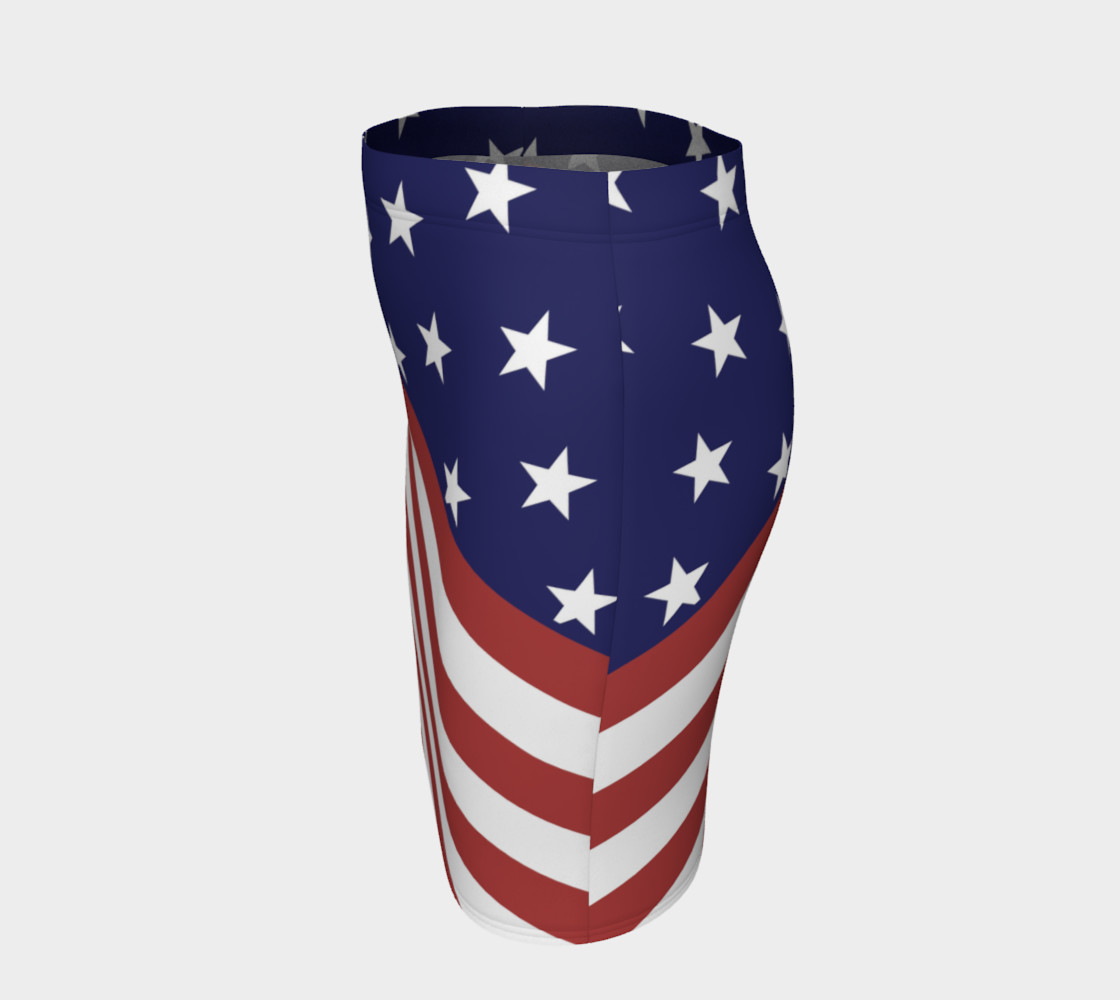 American Flag Fitted preview #2
