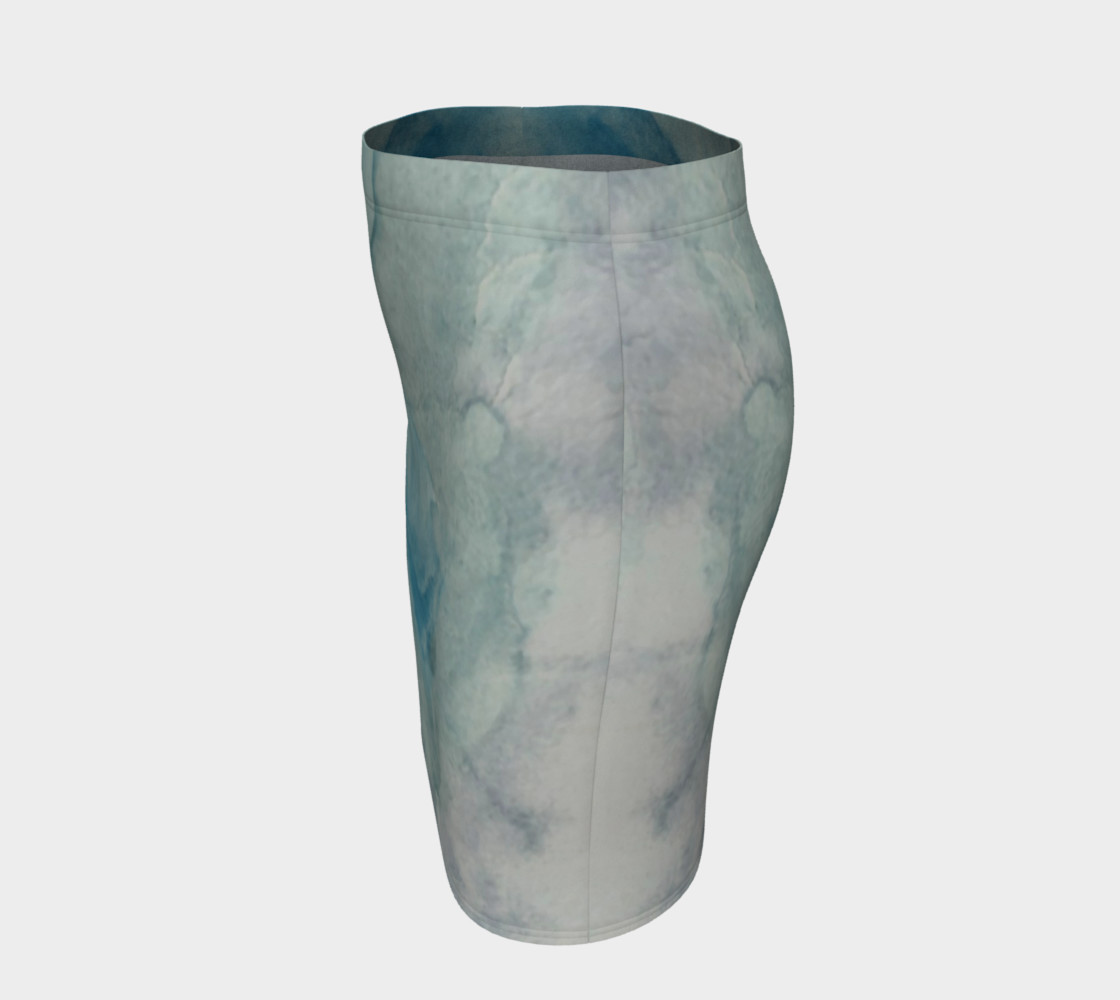 Dawn of Life Fitted Skirt preview #2