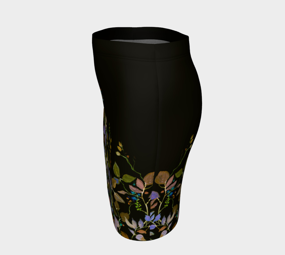 Midnight Garden Fitted Skirt preview #2