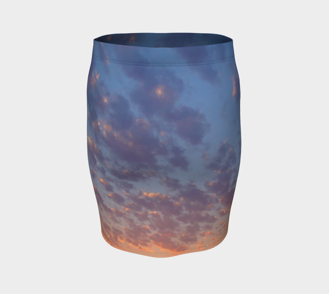 Endless Sky Fitted Skirt preview #4
