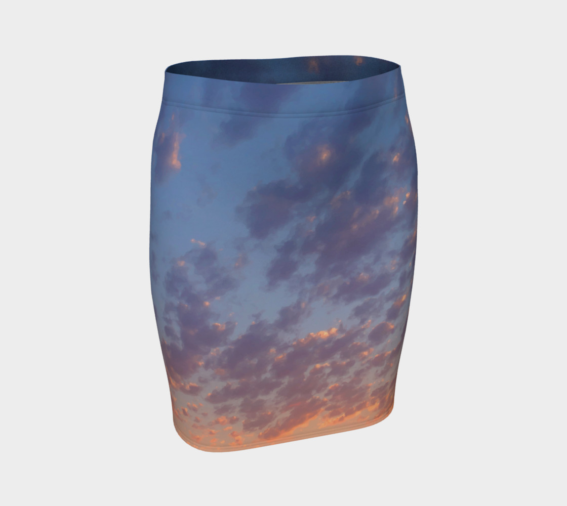 Endless Sky Fitted Skirt preview #1