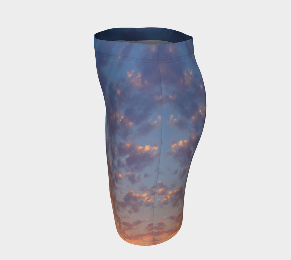 Endless Sky Fitted Skirt preview #2