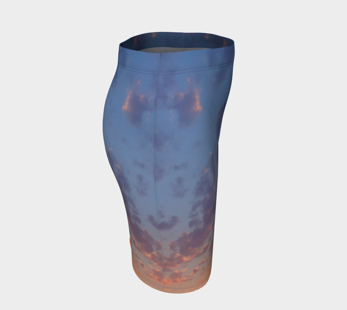 Endless Sky Fitted Skirt preview #3