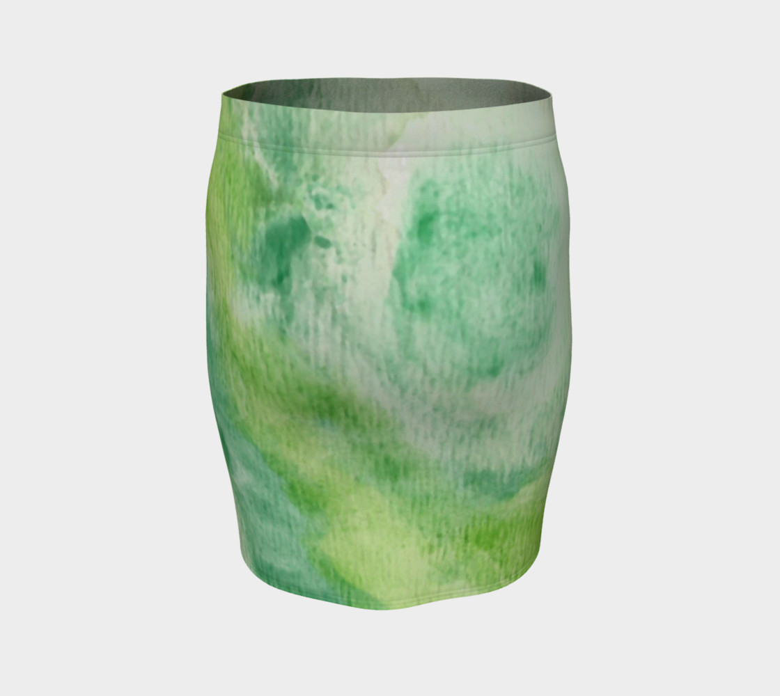 Fleur Verte Fitted Skirt preview #4