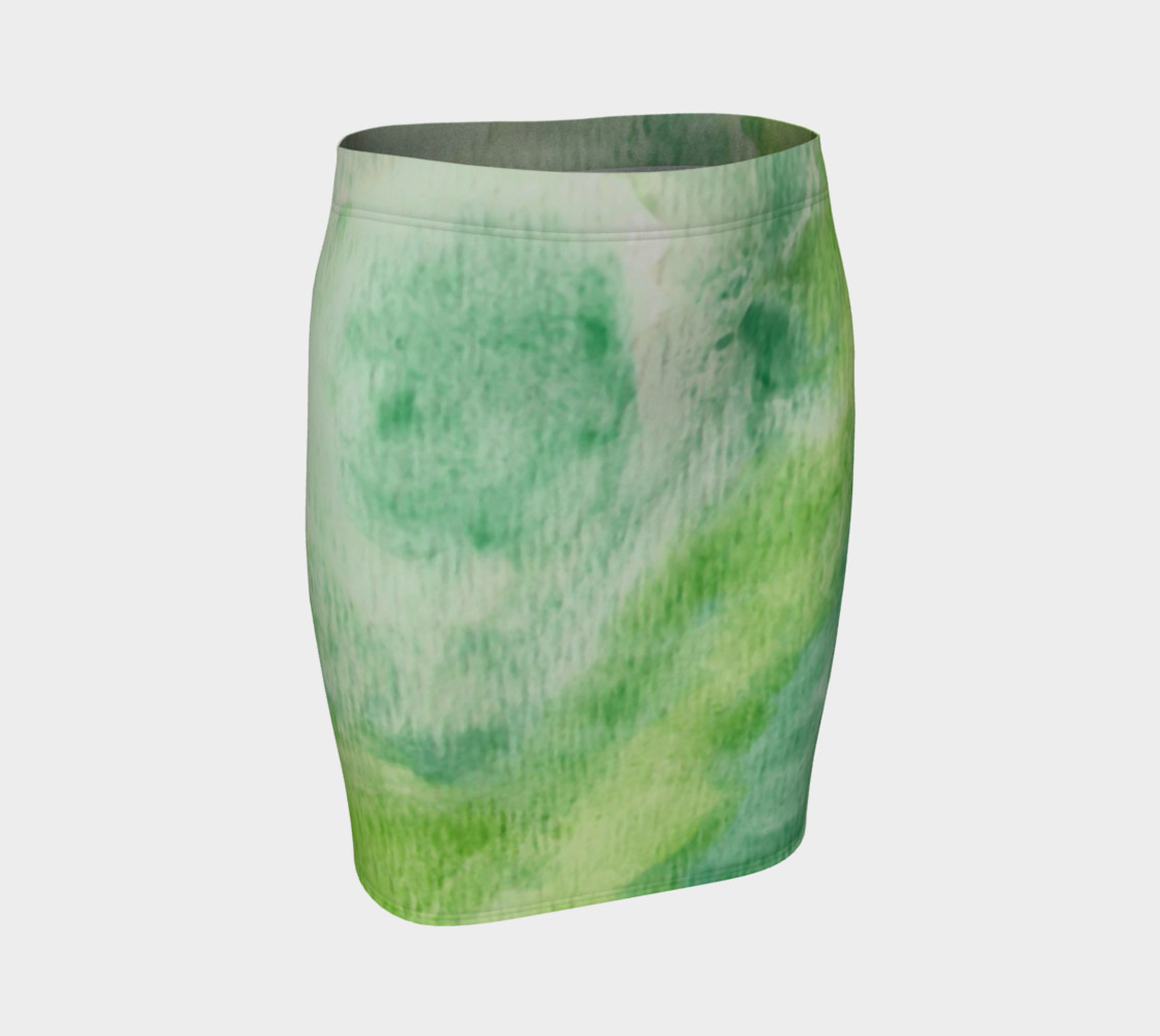Fleur Verte Fitted Skirt preview #1