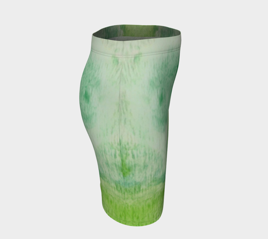 Fleur Verte Fitted Skirt preview #3