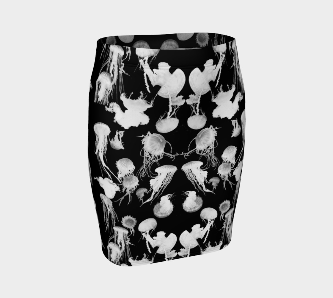 Black and White Jellyfish preview #1
