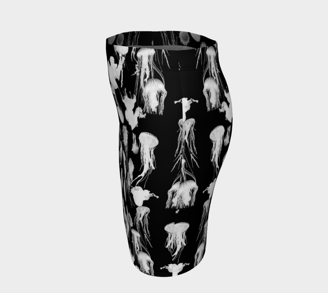 Black and White Jellyfish preview #2
