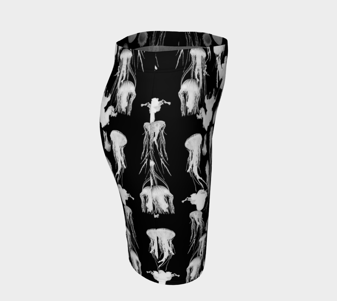 Black and White Jellyfish preview #3