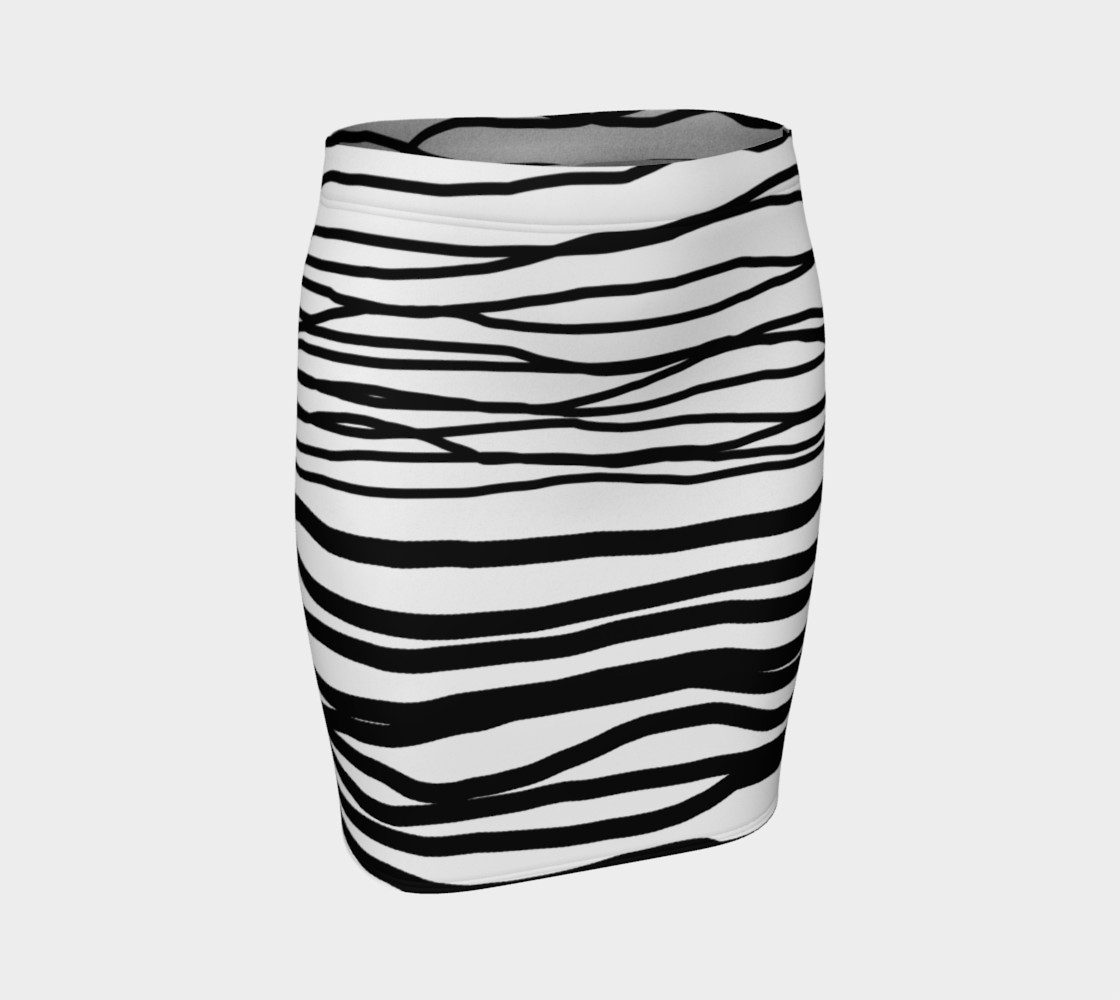 Zebra Skirt Miniature #2