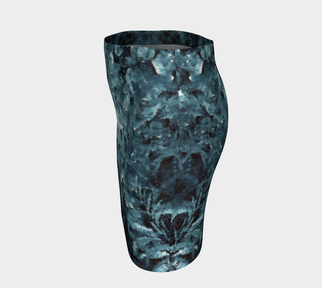 Throat Chakra Fitted Skirt preview #2