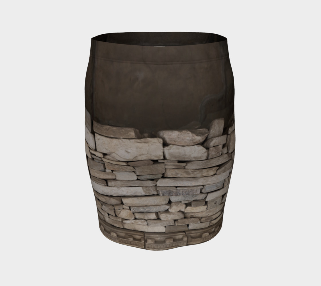 Textural Antiquities Herculaneum Five Fitted Skirt preview #4