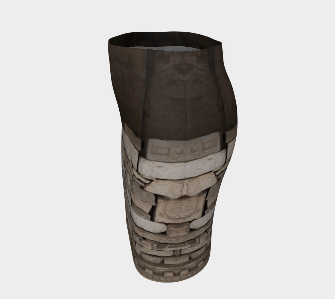 Textural Antiquities Herculaneum Five Fitted Skirt preview #2
