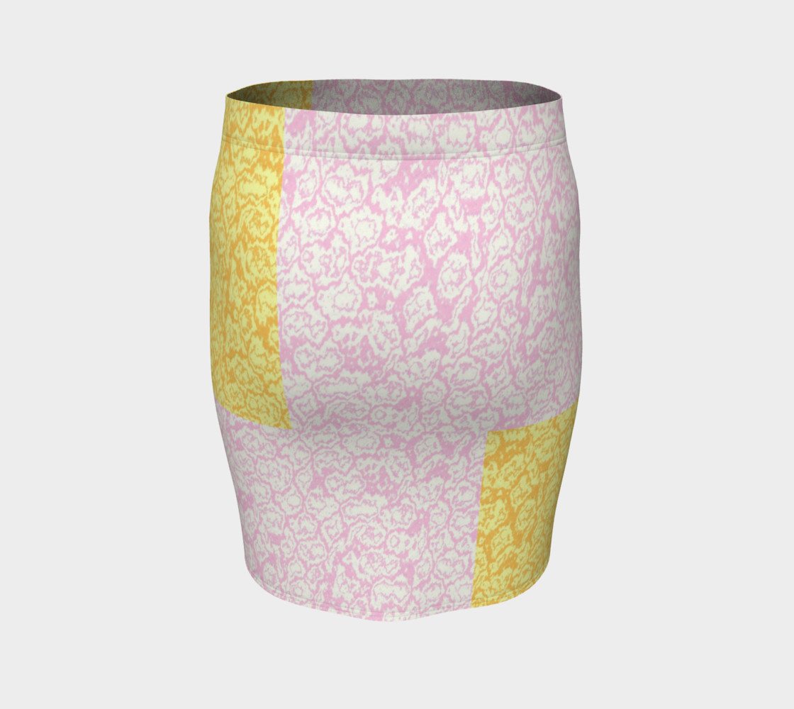 Popcorn Delight Fitted Skirt preview #4