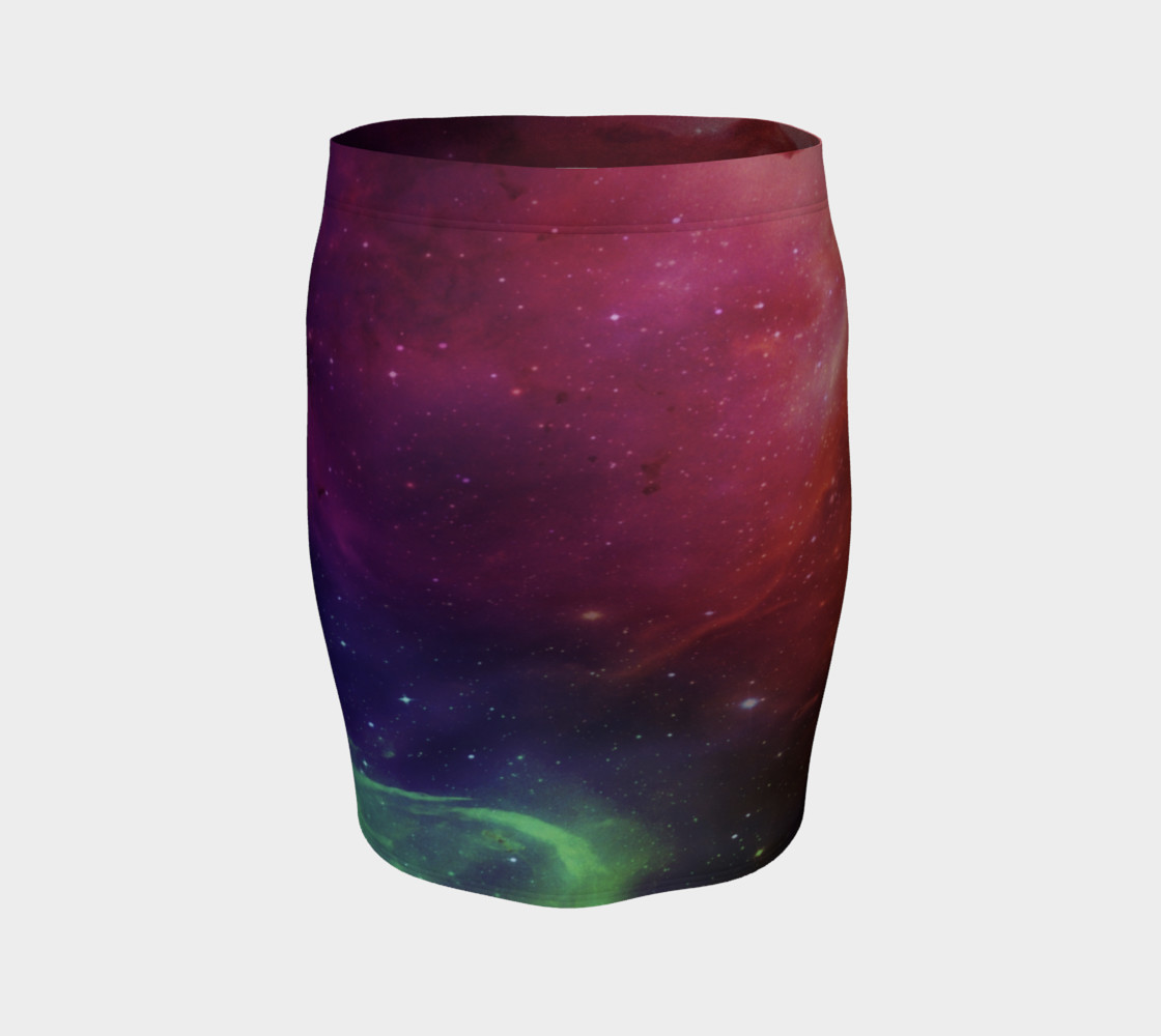 Aurora Portal Fitted Skirt by Danita Lyn preview #4