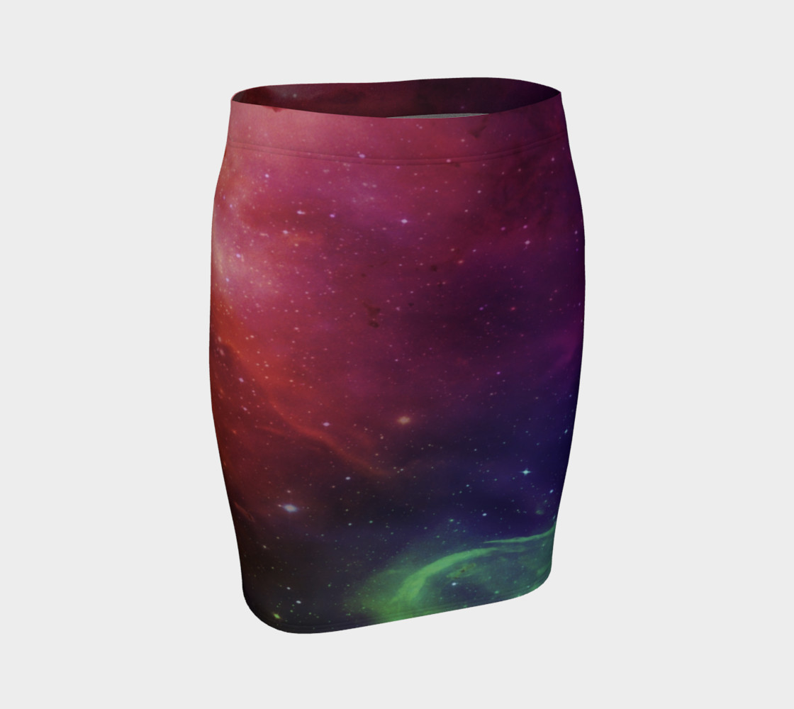Aurora Portal Fitted Skirt by Danita Lyn preview #1