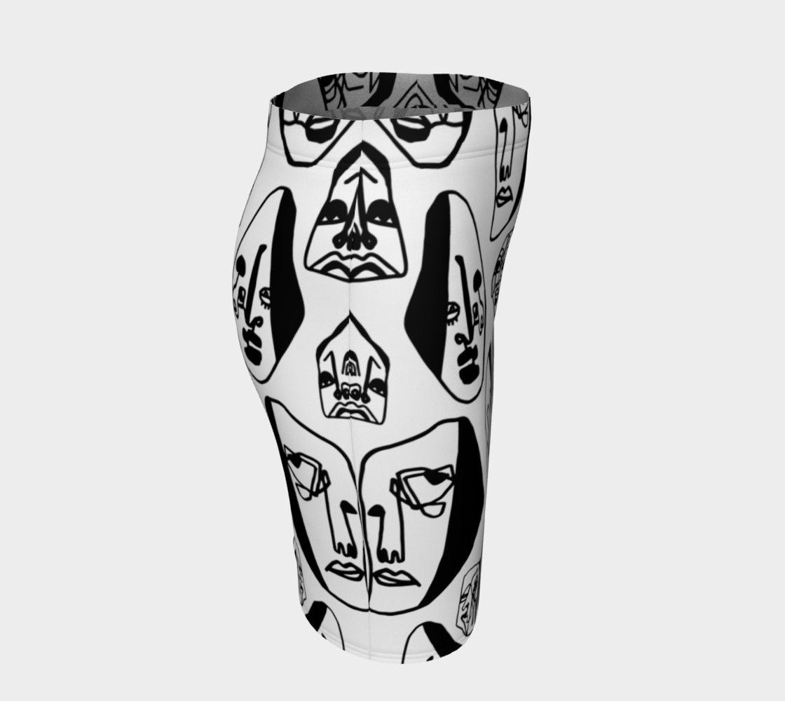 7 FACES OF CURSE SKIRT WHITE preview #3