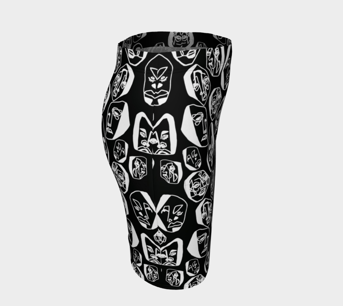 7 FACES OF CURSE BLACK SKIRT preview #3