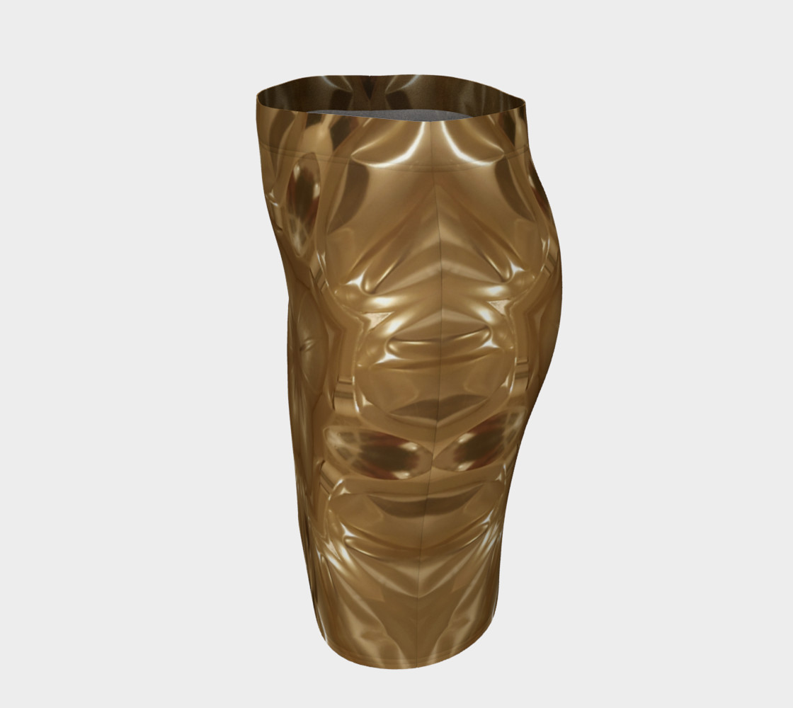 Elegant Gold Brown Shimmering Star preview #2