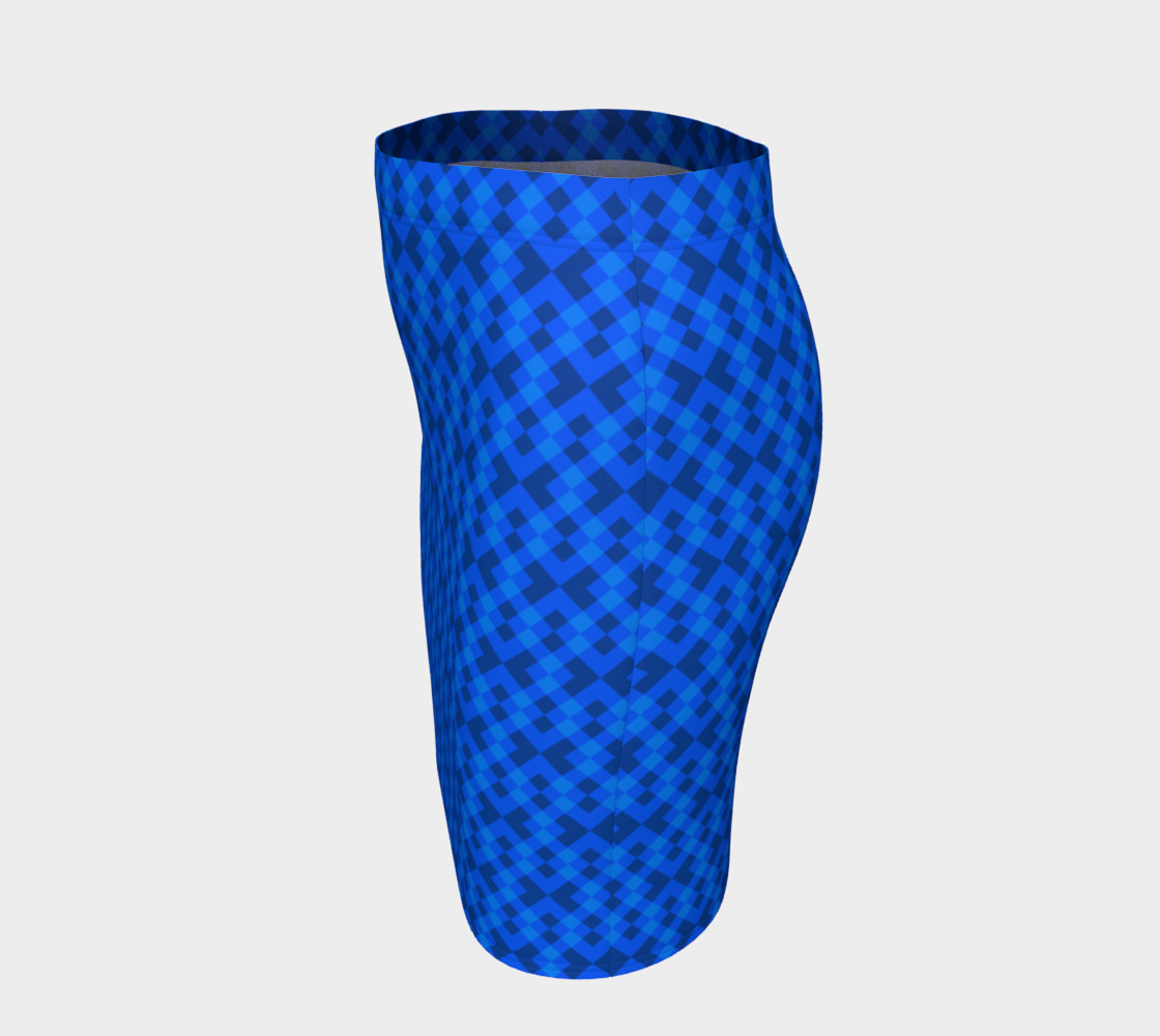 Hypnotic blue pattern preview #2