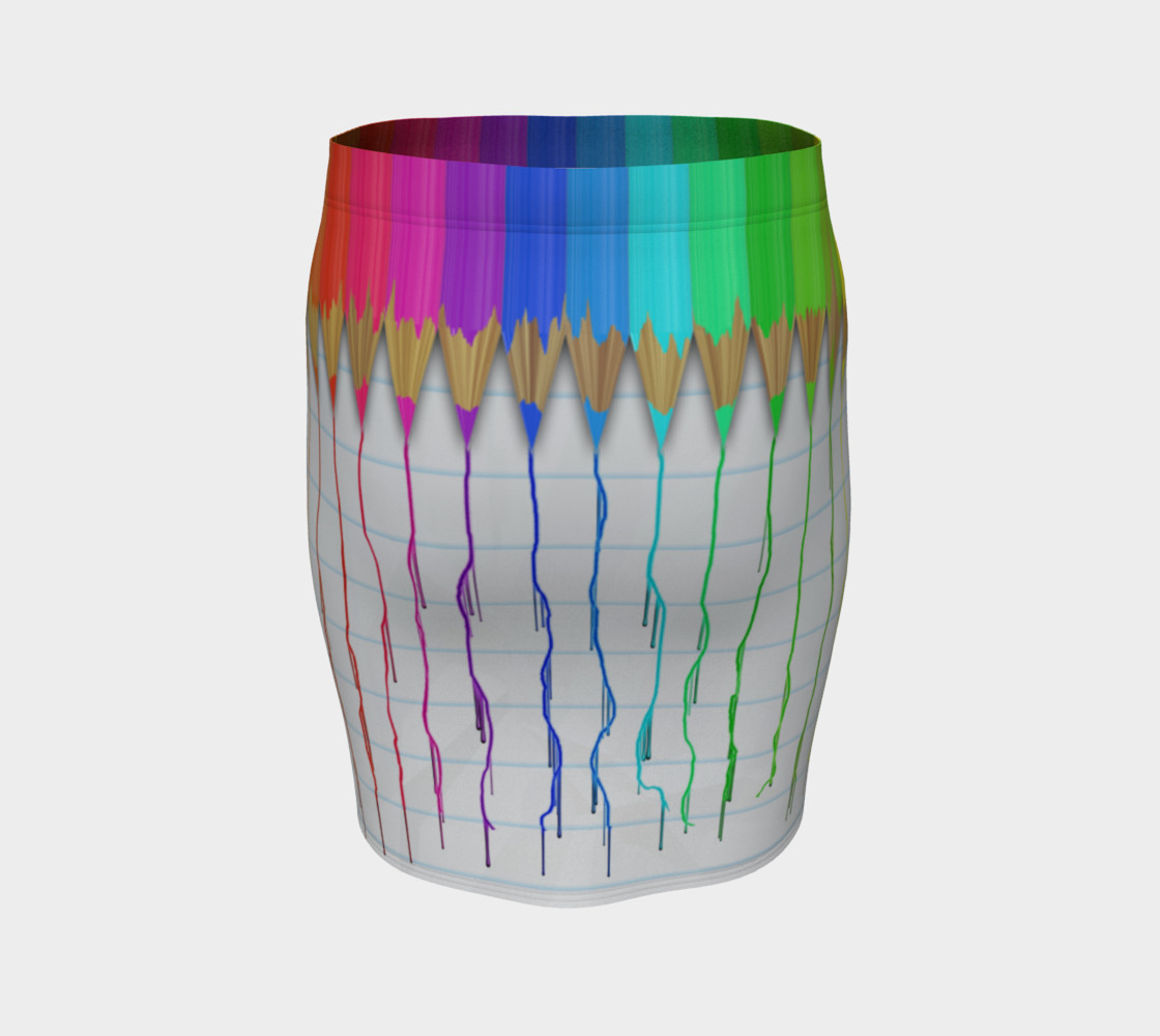 Melting Rainbow Pencils preview #4