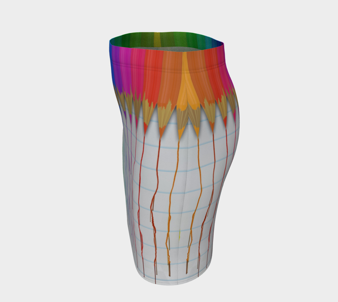 Melting Rainbow Pencils preview #2