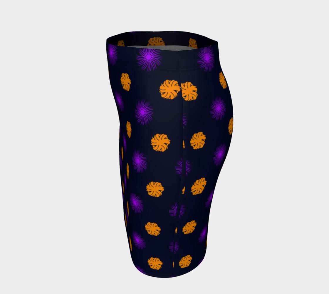 Clash of the Funky Swirls Fitted Skirt preview #2