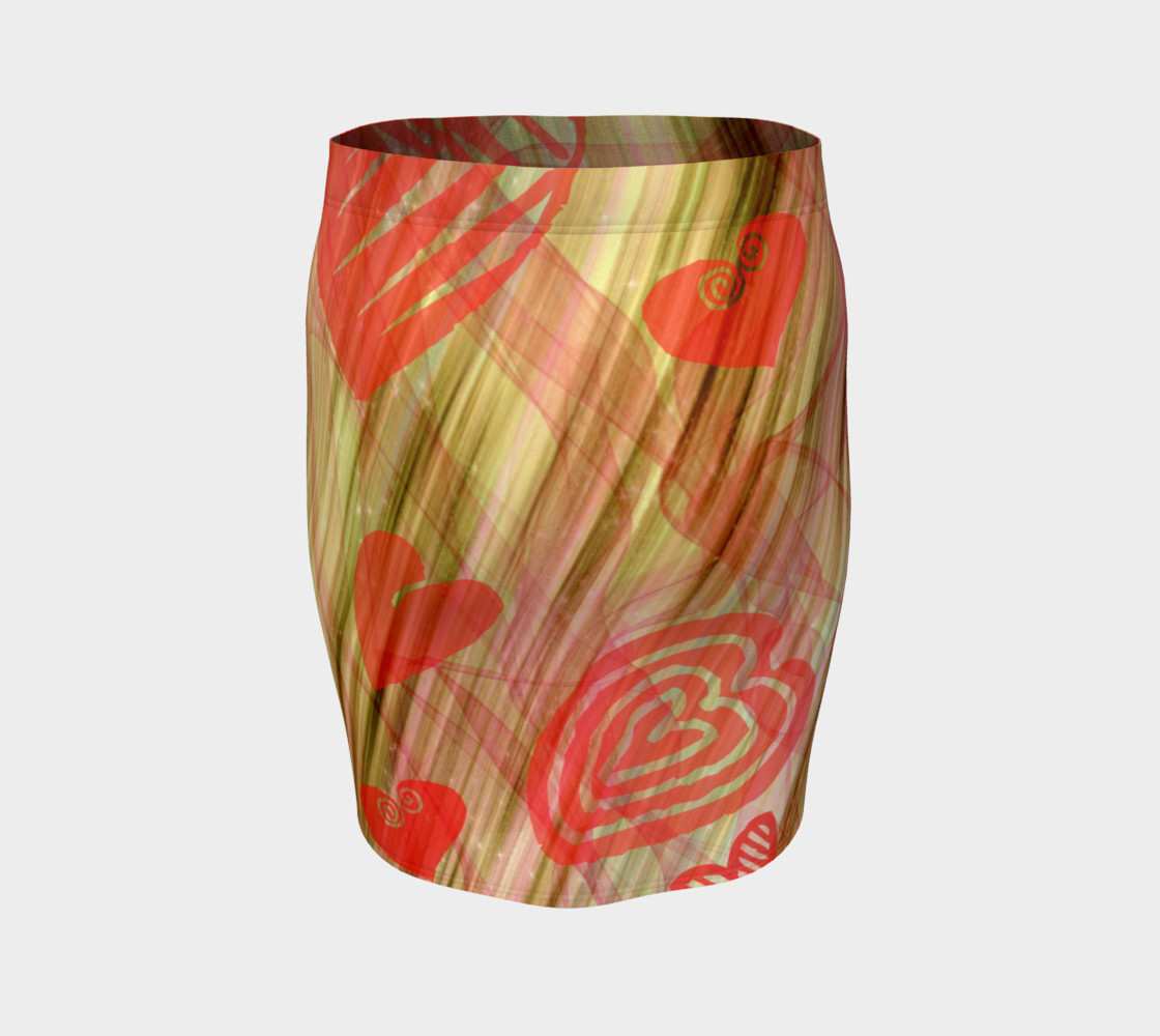 EverLuna Heart Fitted Skirt preview #4