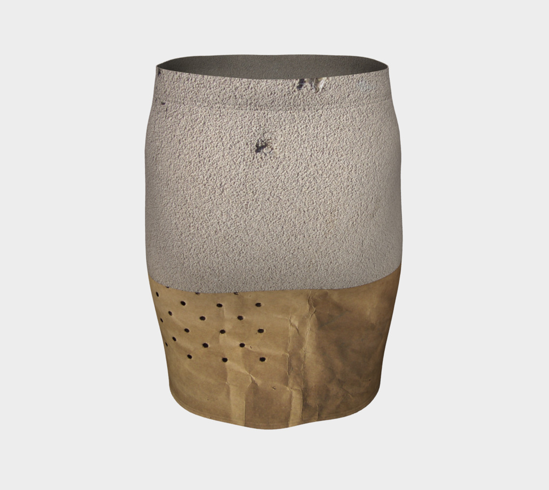 "Torn Skirt" Optical Illusion Skirt preview #4