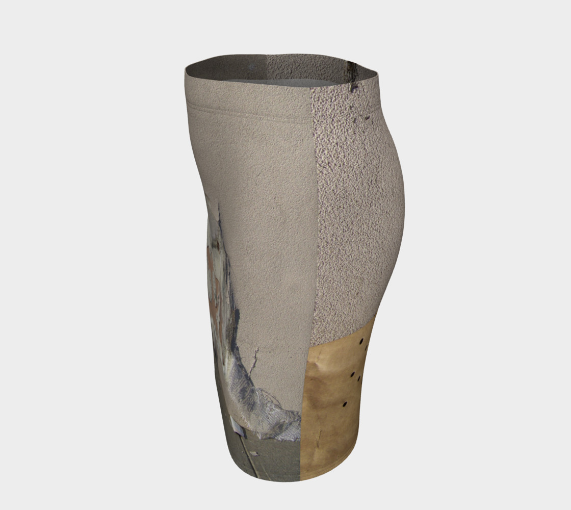 "Torn Skirt" Optical Illusion Skirt preview #2