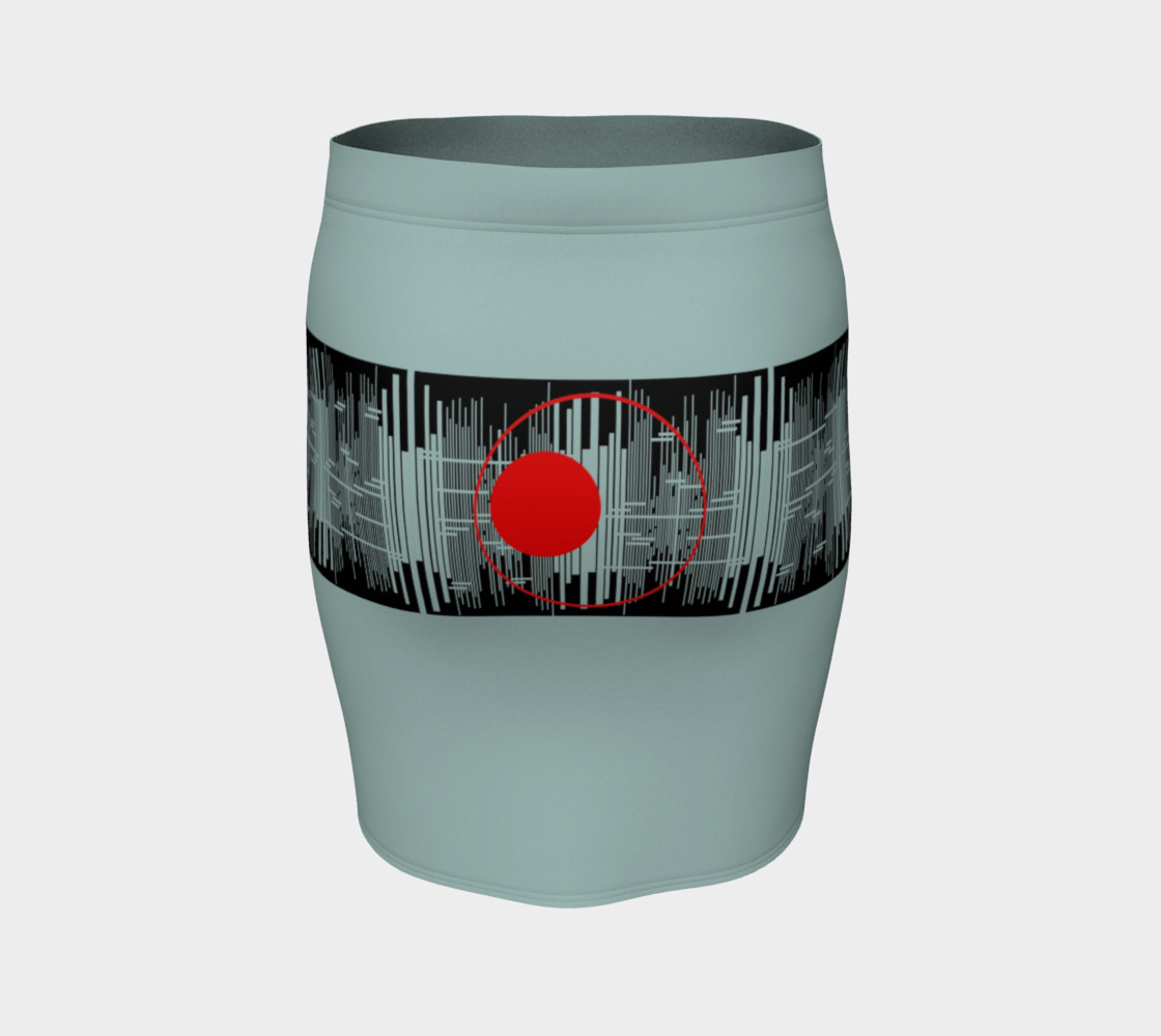 Space age Fitted Skirt preview #4