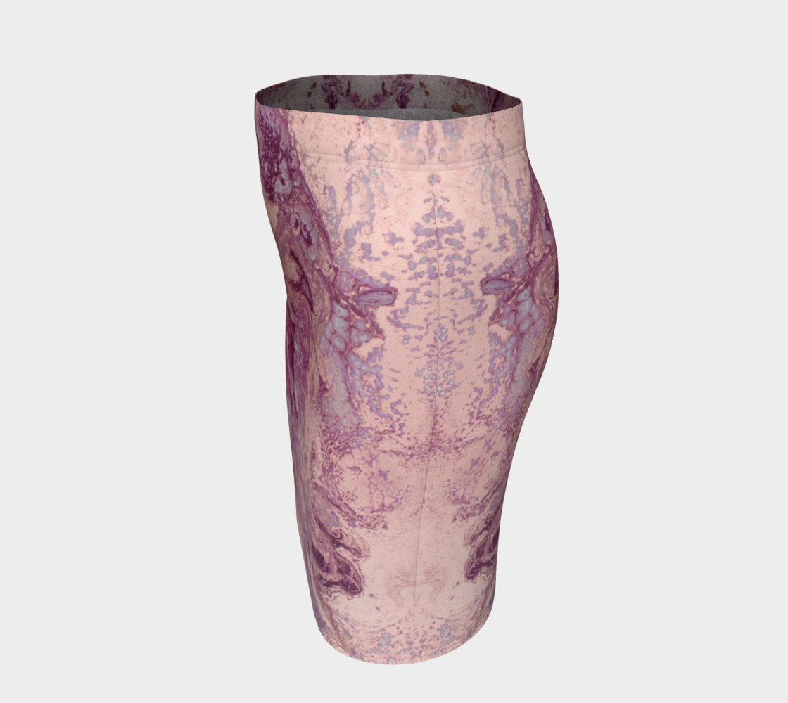 Purple Copper Majesty Fitted Skirt preview #2