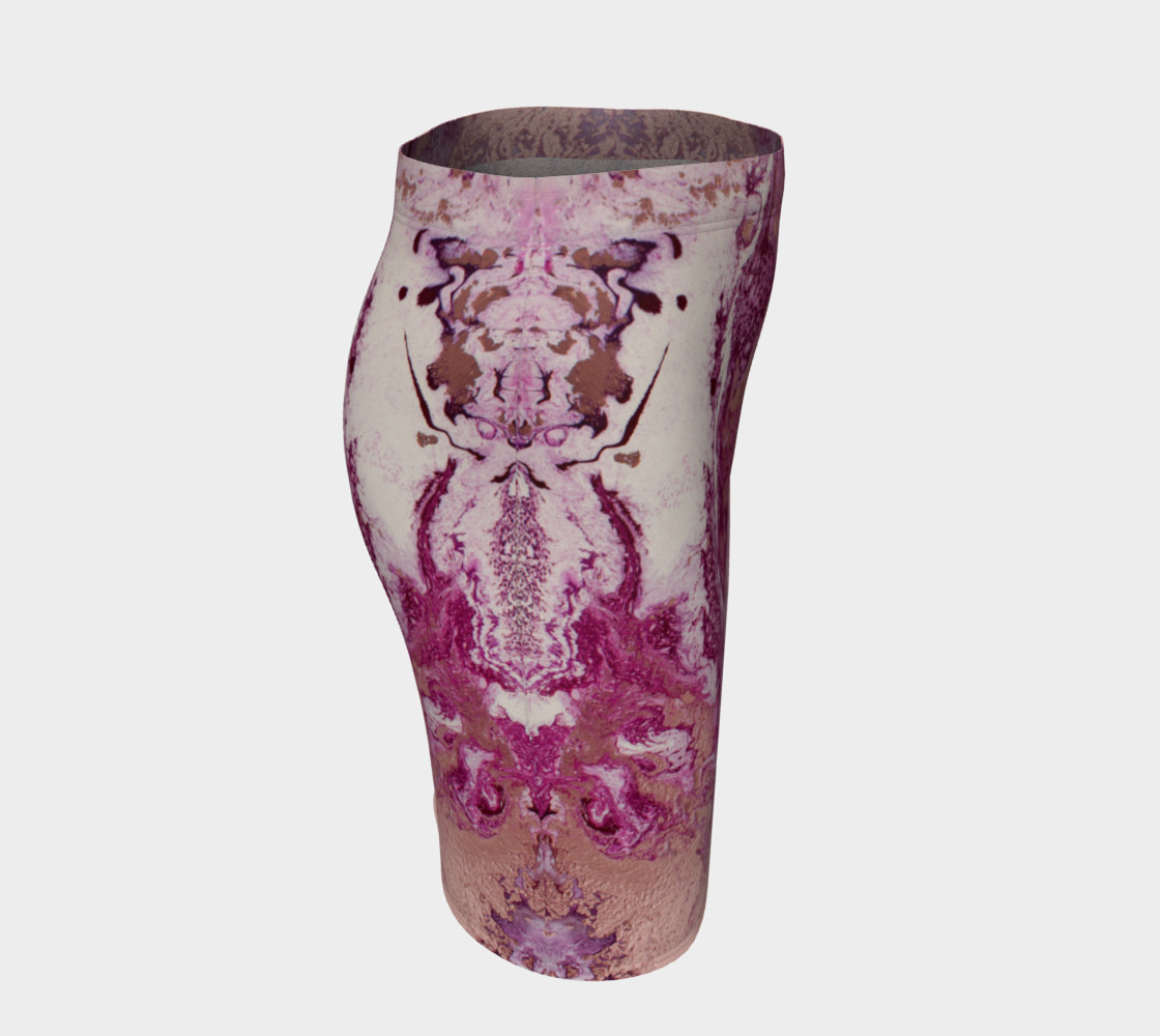Purple Copper Majesty Fitted Skirt preview #3