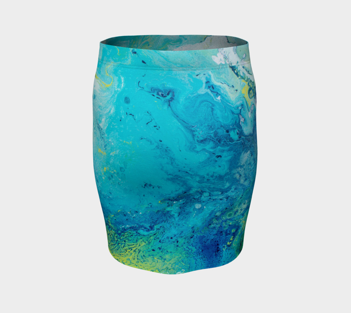 Cool, Calm, & Collected Fitted Skirt 1 preview #4