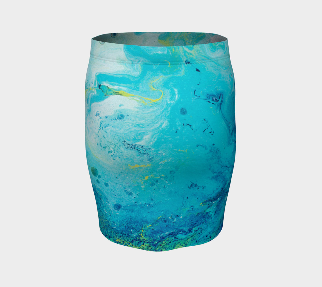 Cool, Calm, & Collected Fitted Skirt 2 preview #4