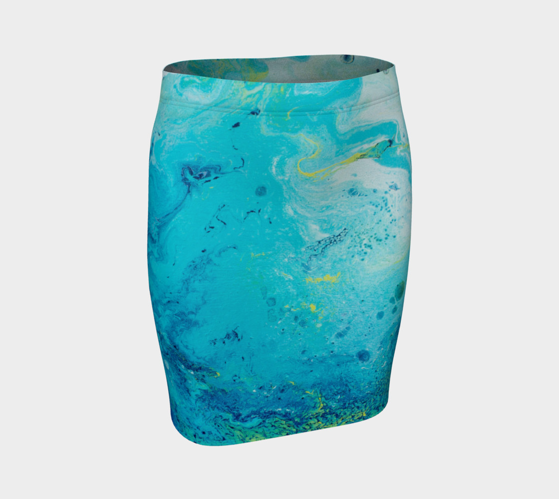 Cool, Calm, & Collected Fitted Skirt 2 preview #1