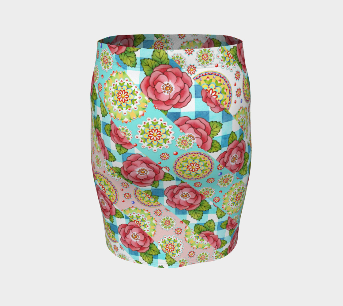 Rose Mandala Stripe preview #4