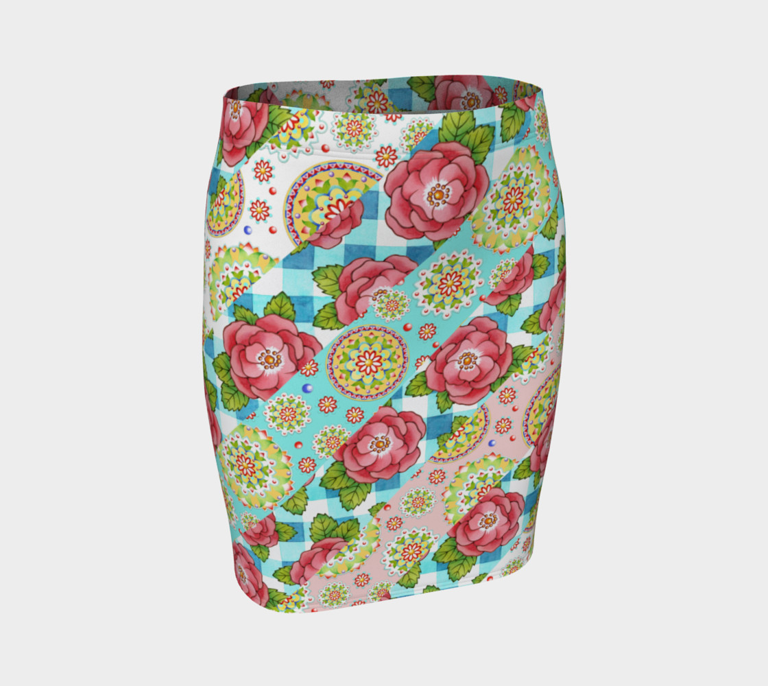 Rose Mandala Stripe preview #1