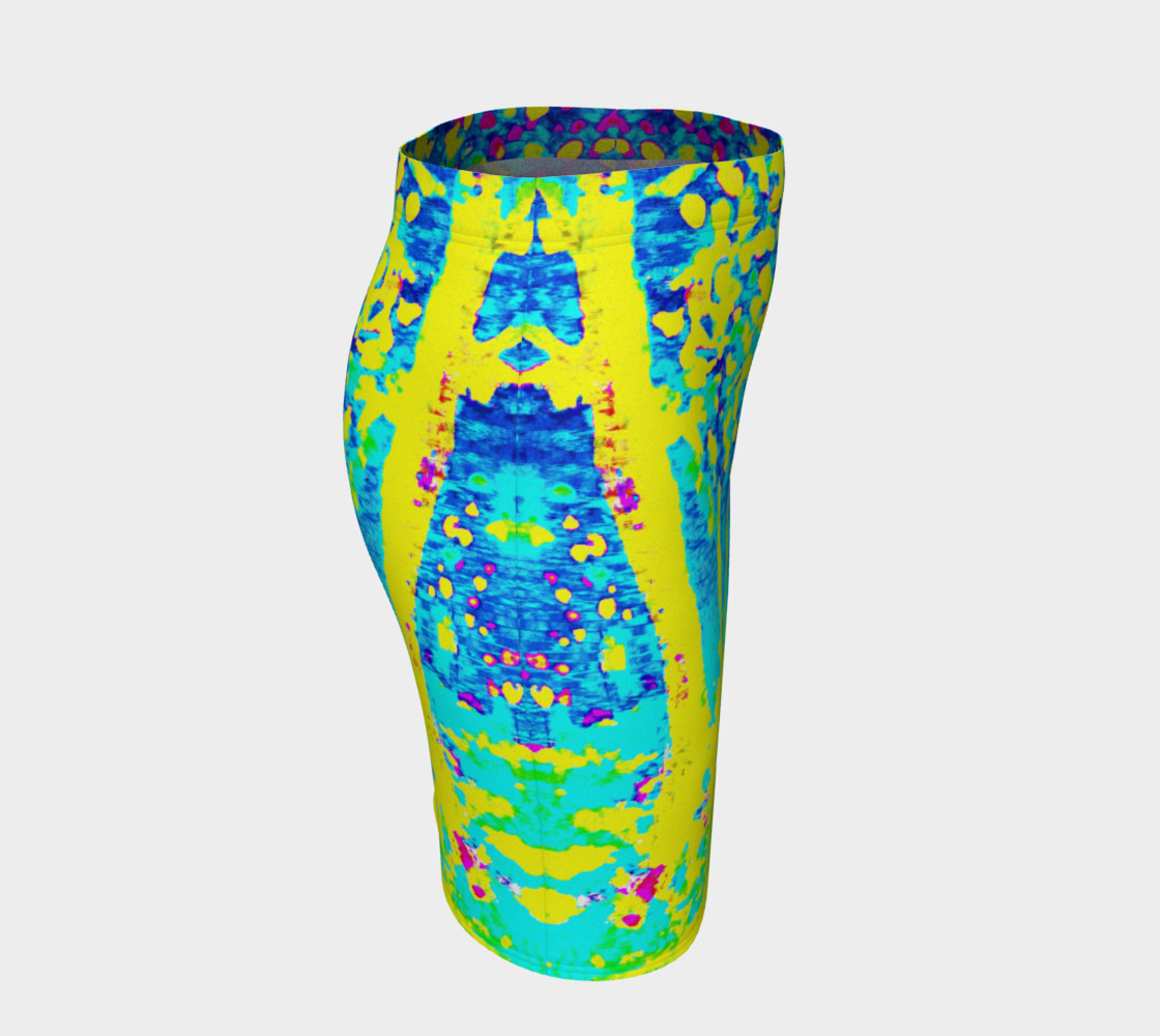 Running Through Magic Trees Fitted Skirt preview #3