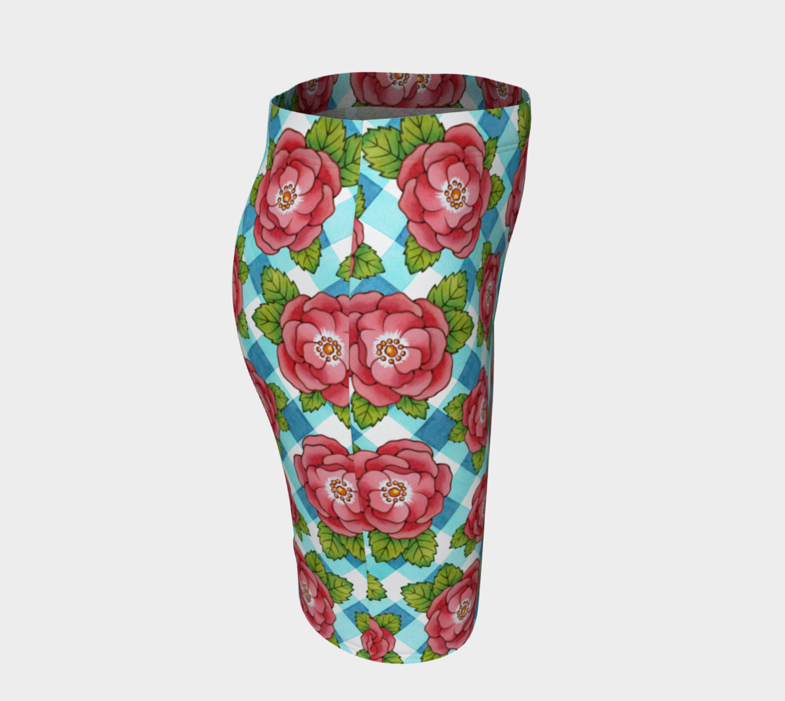 Alpen Rose on Blue Gingham preview #3