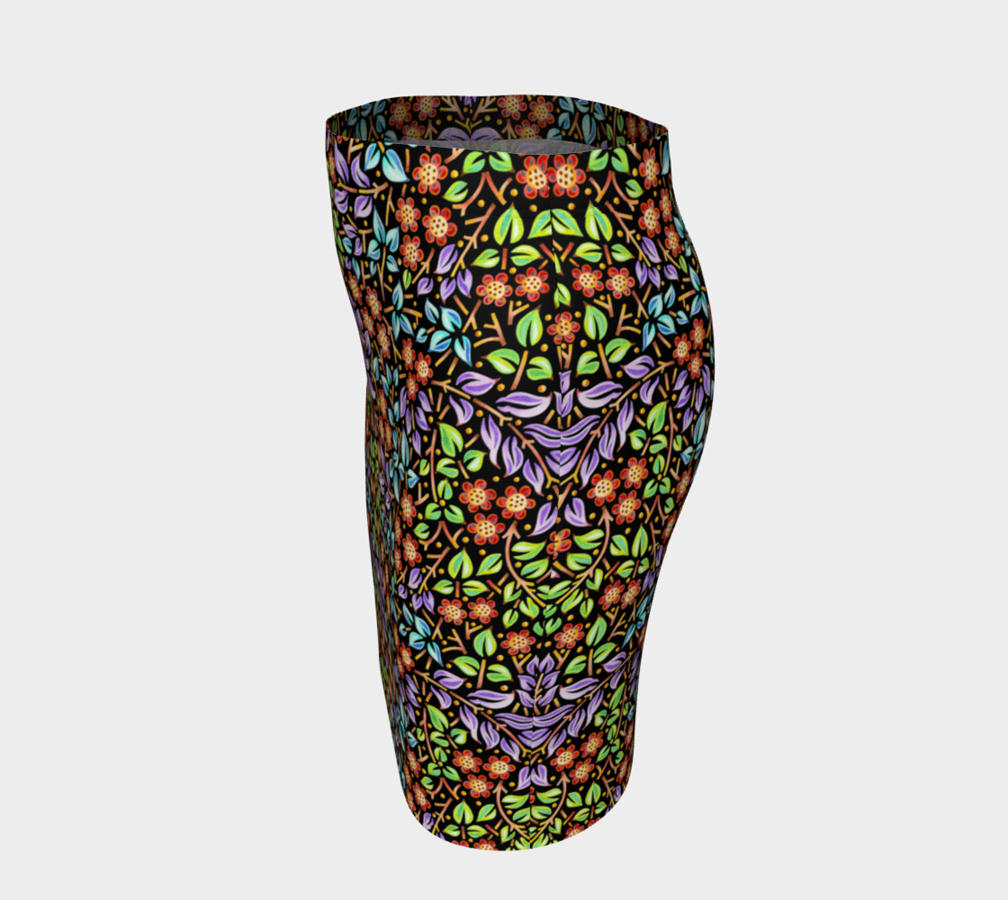Filigree Floral Fitted Skirt (smaller print) preview #2