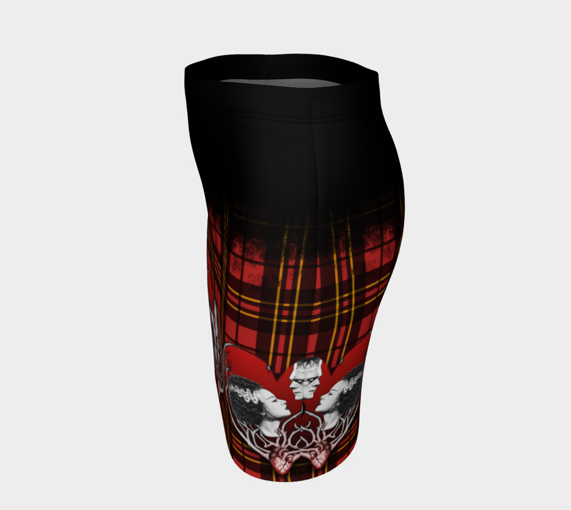 Frankenstein & Bride Fitted Skirt preview #2