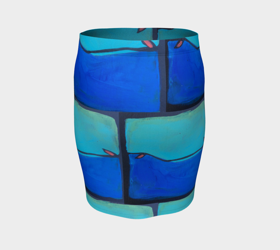 twisted vine pencil skirt preview #4