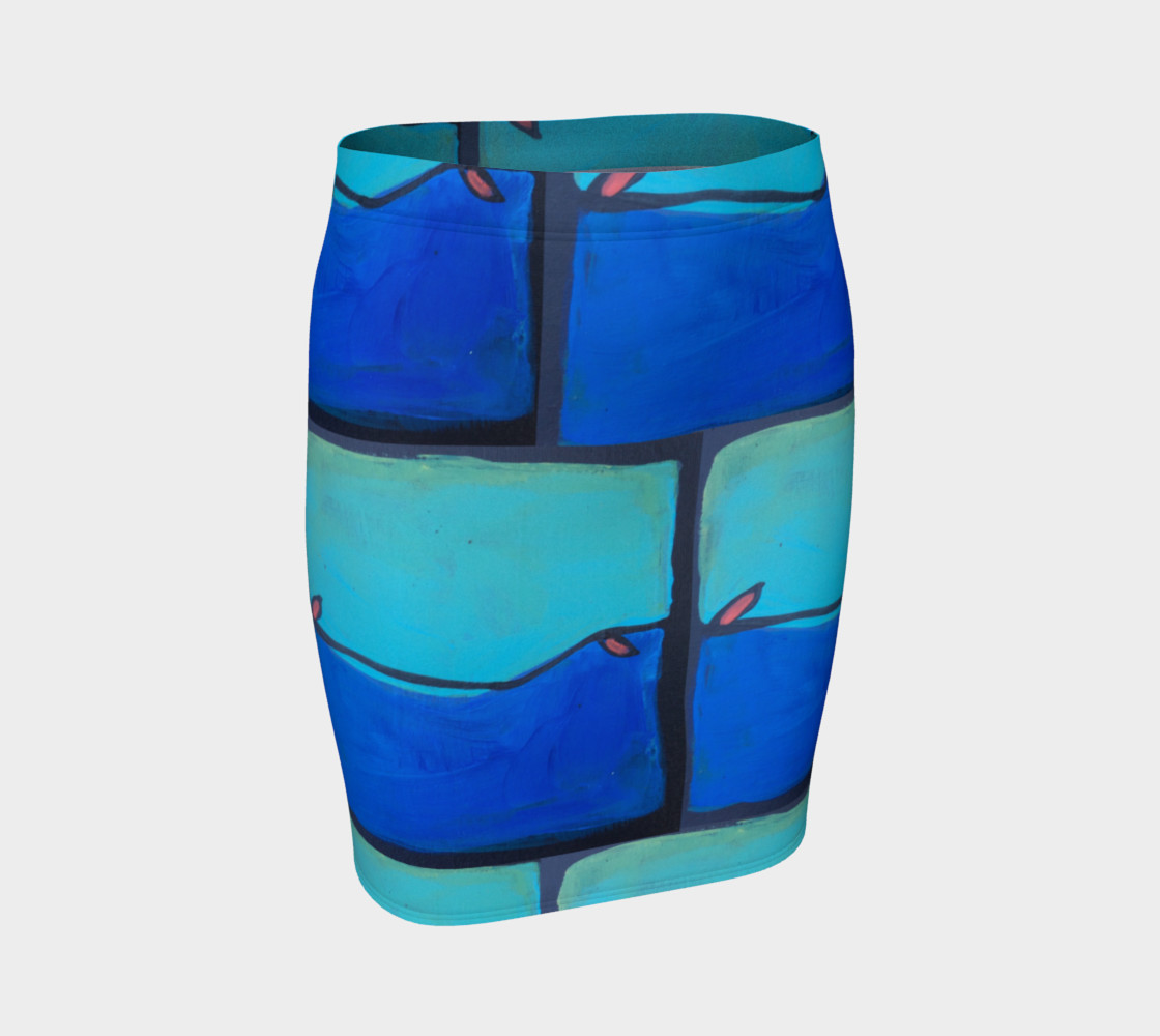 twisted vine pencil skirt preview #1