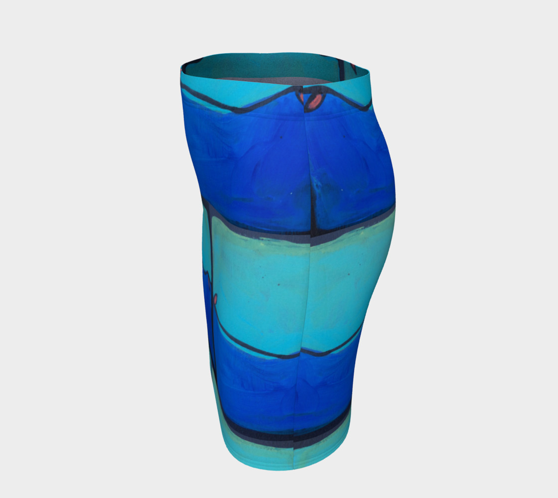 twisted vine pencil skirt preview #2