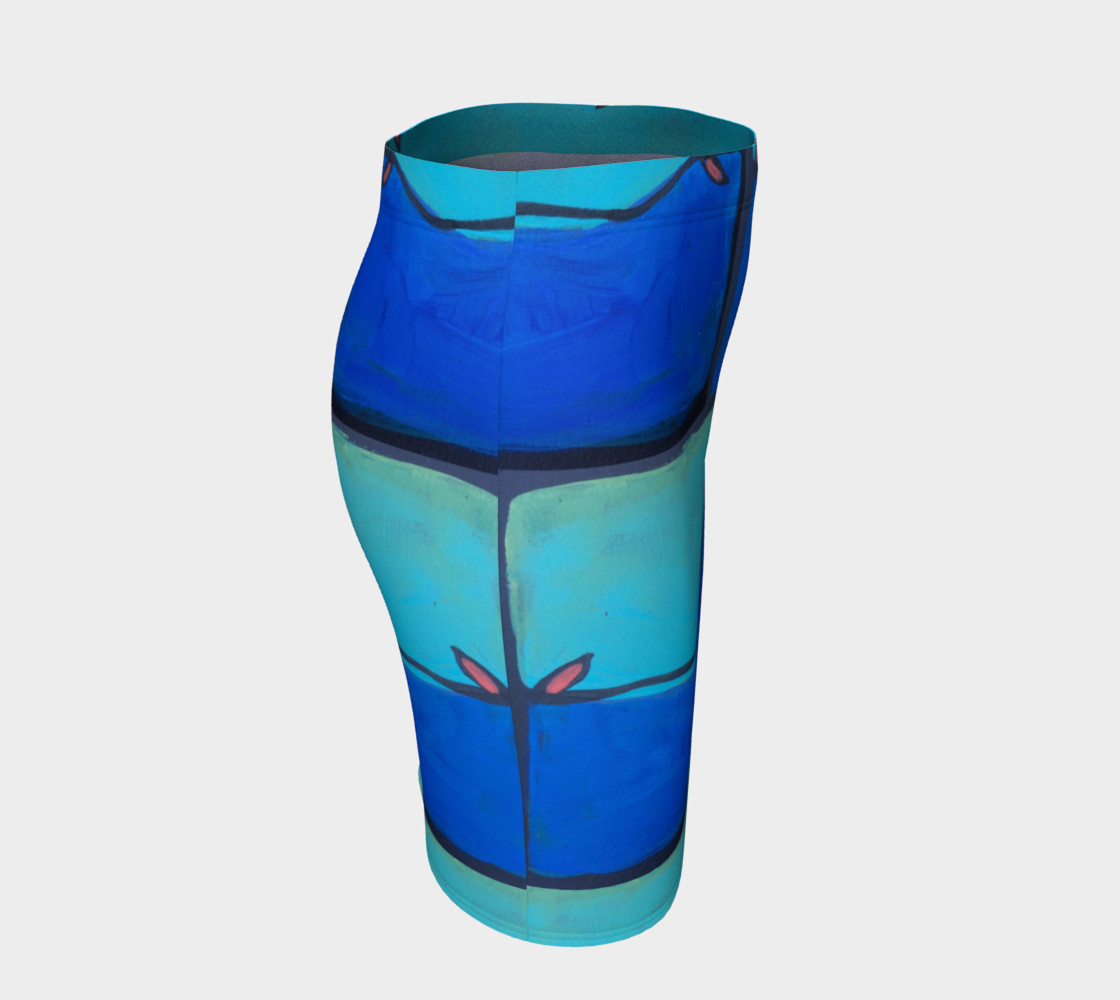 twisted vine pencil skirt preview #3